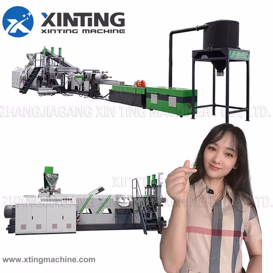 廃ペット/HDPE/LDPE/PP/PEボトル フィルム 不織布袋 プラスチックリサイクル 造粒機/造粒機/造粒機/フレーク スクラップ破砕機 洗浄/絞り機 シュレッダー機